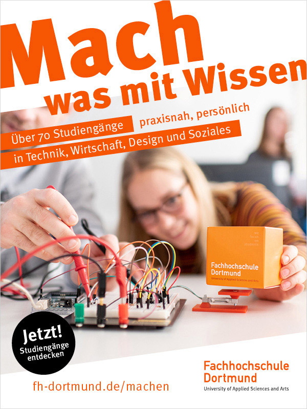 Mach was mit Wissen - Fachhochschule Dortmund poster
