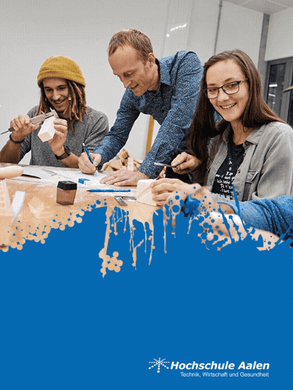 Du interessierst dich für Design / Kommunikation? Dann mach dein Ding und studiere deinen Traum an der Hochschule Aalen! poster